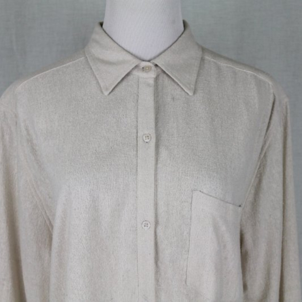 Swildens Paris Raw Silk Oversized Blouse - Picture 6 of 8